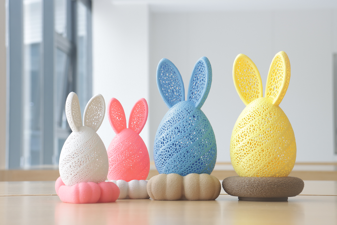 3D printing Articulated Easter Bunny