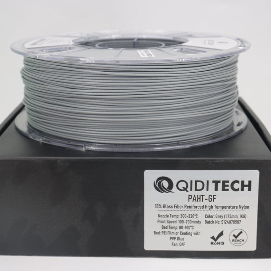 QIDI PAHT-GF Grey Filament Spool