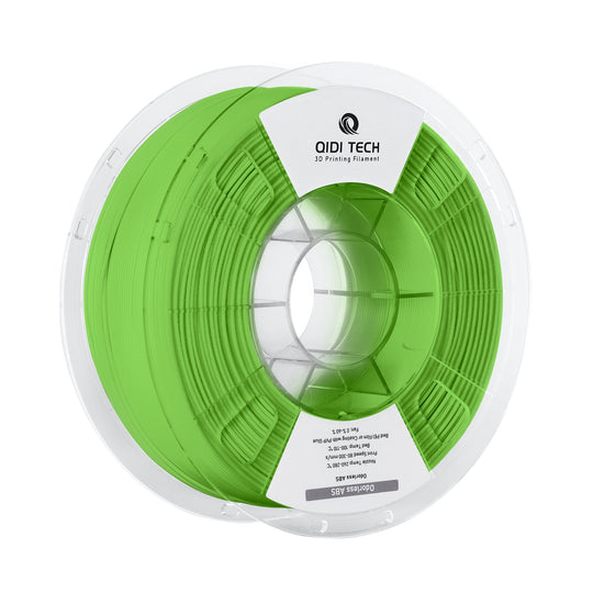 Green QIDI Odorless ABS 3D printer filament