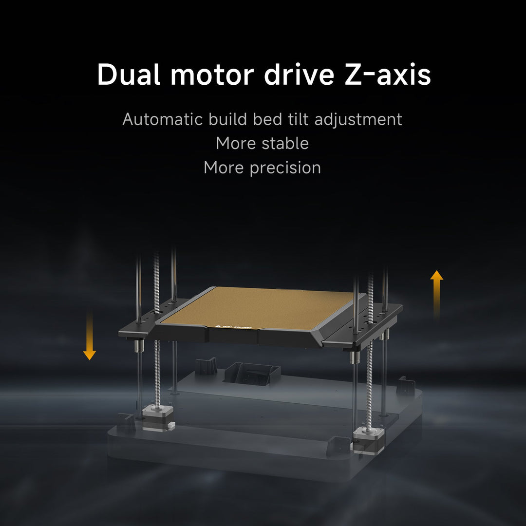 QIDI Q1 Pro 3D Printer Dual motor drive Z-axis