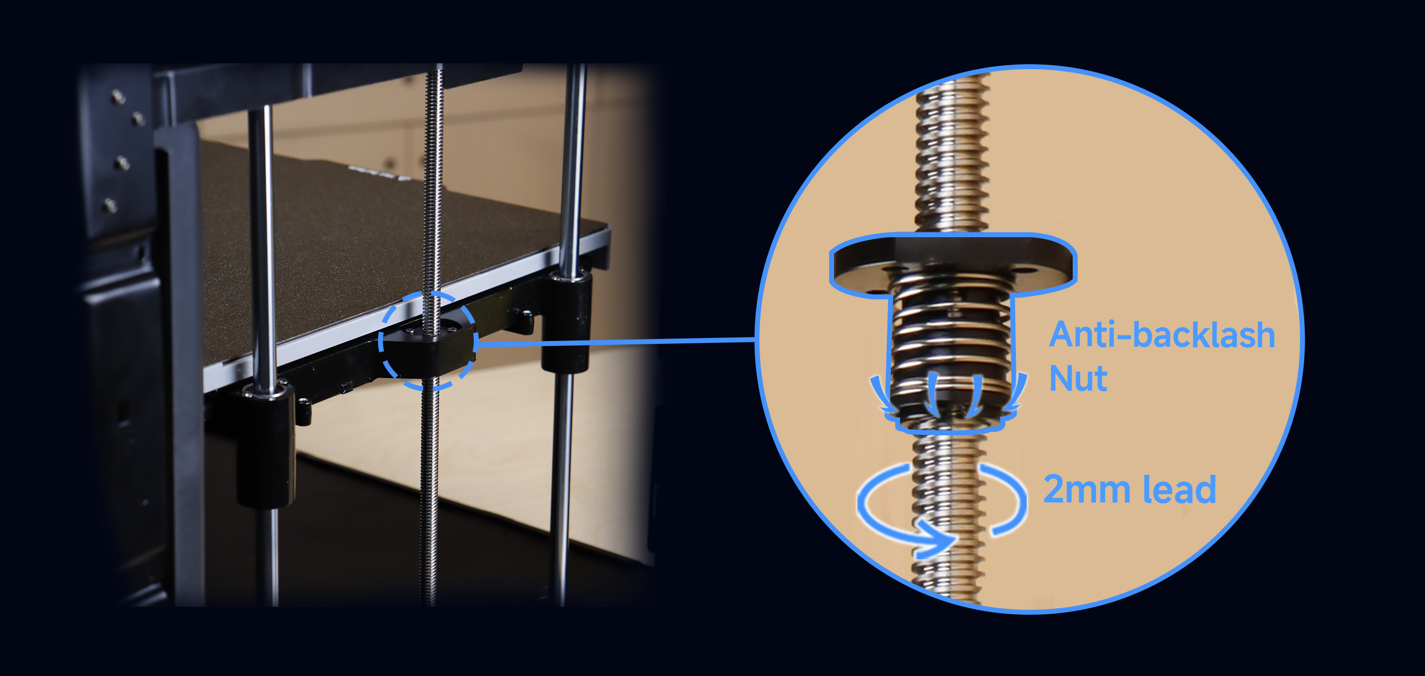 <p>No Wobble, No Ripple</p>