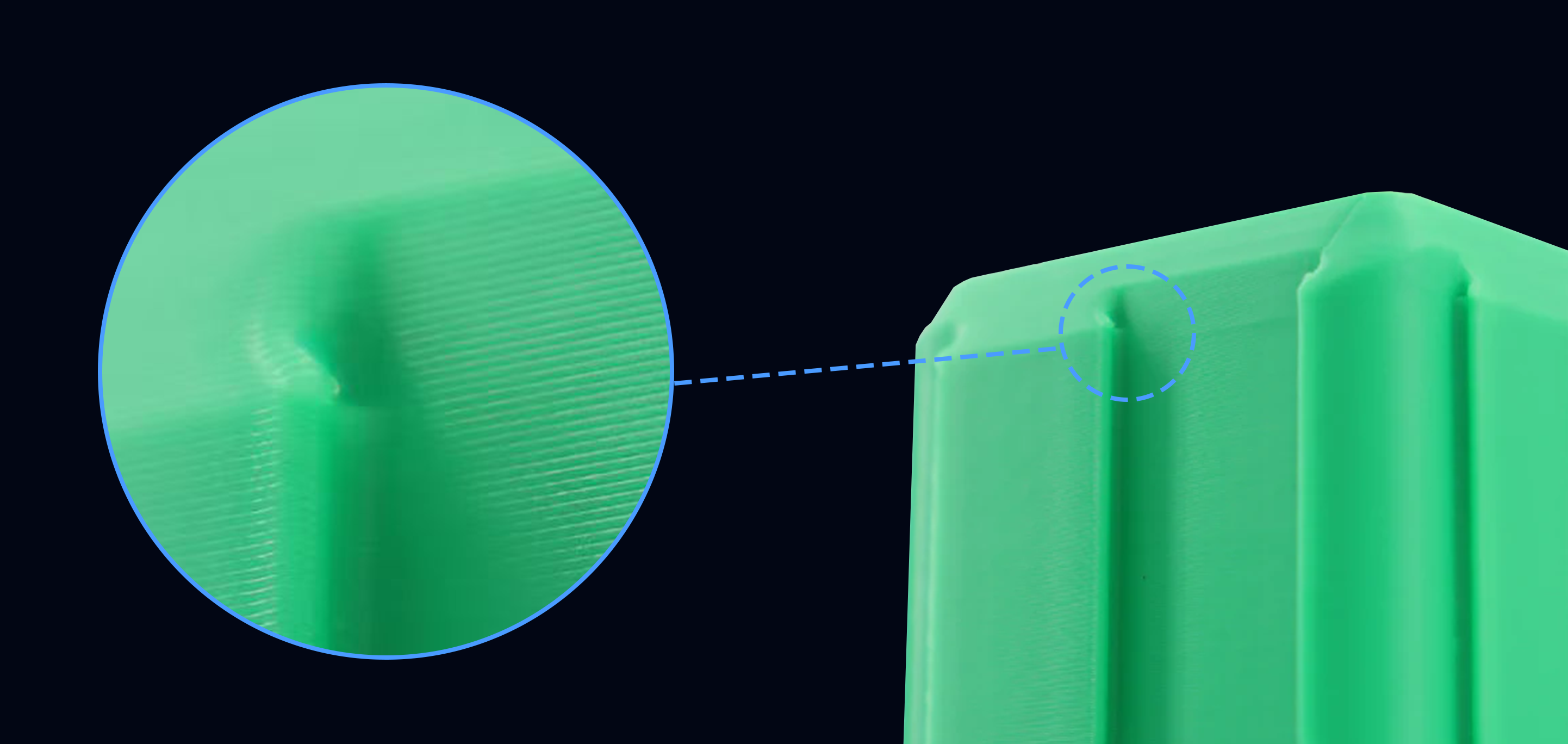 <p>Ultra-smooth layer detail</p>