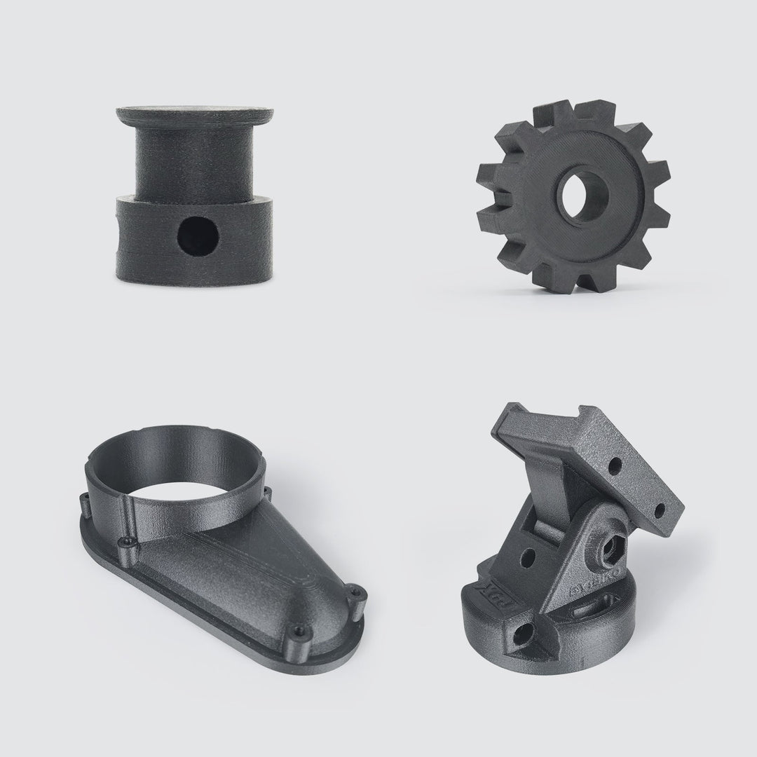 ABS-GF25 Filament: 3D-printed parts examples