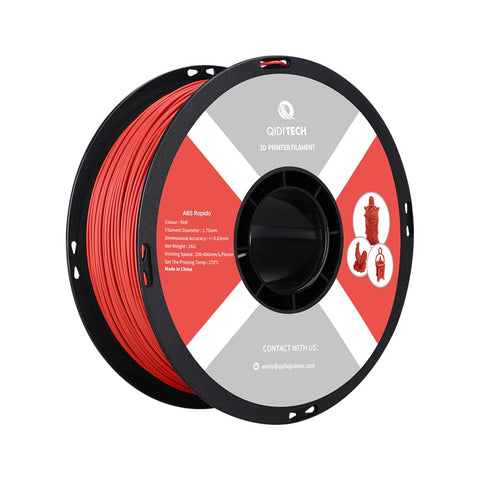 ABS Rapido Filament - 1 Kg / Red HEX Code #8E0422 / US