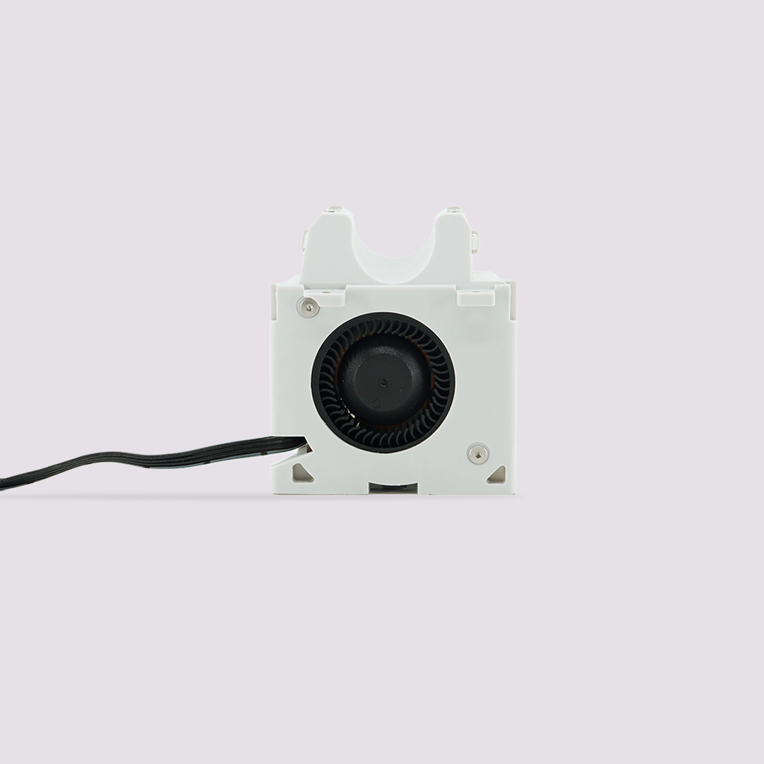 Max4 model cooling fan with black wire attached