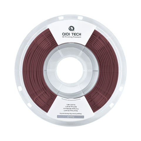 PLA-CF Filament - Dark Red HEX Code #9A5C6B / 1 kg