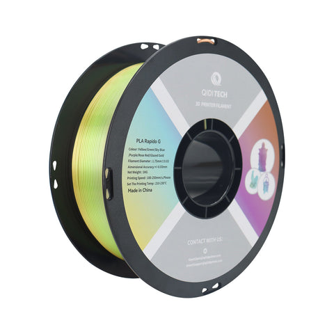 PLA Silk Filament - Rainbow