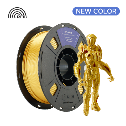 PLA Silk Filament - Gold HEX Code #C99700