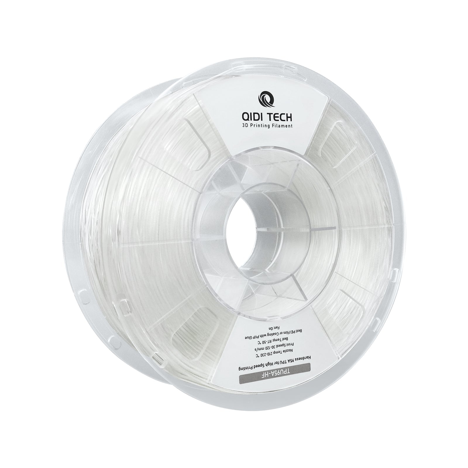 QIDI TPU95A-HF filament spool for 3D printing