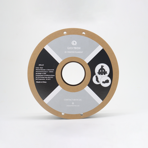 PPS-CF Filament - 750g / BLACK HEX Code #212322